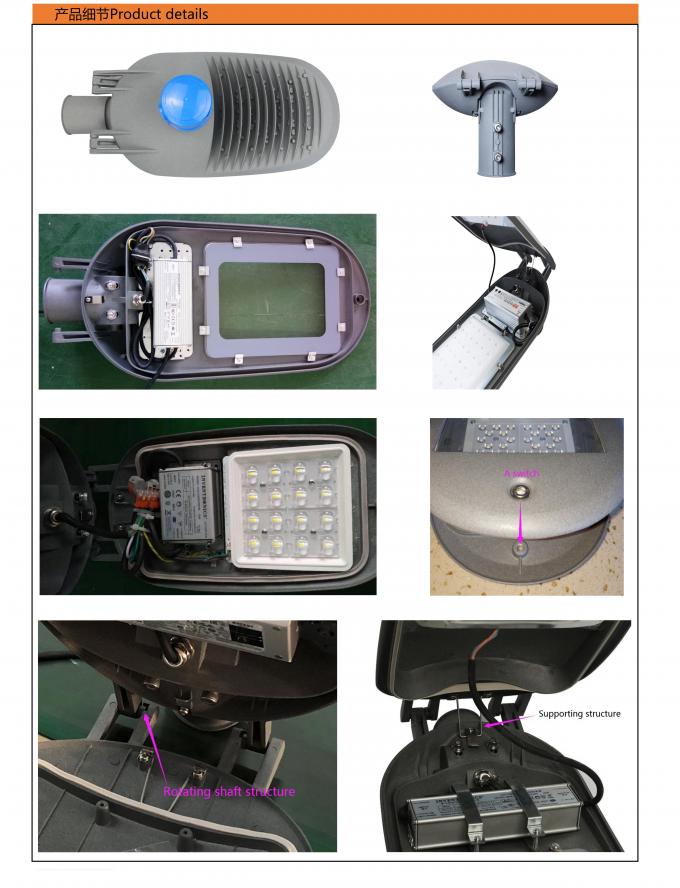 Energie - van de Verlichtingsinrichtingen 50w van de besparingsweg de structuur achter uitstralende rib 2