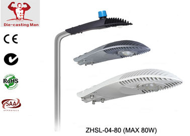 Heat Dissipation Performance LED COB Street Light Fixture IP66 IK09 With Patent Lens