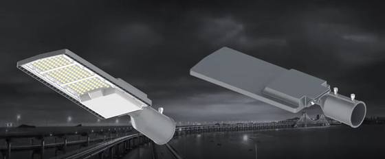IP66 de waterdichte Geleide Openluchtlamp IK09 van de Straatlantaarnfotocel