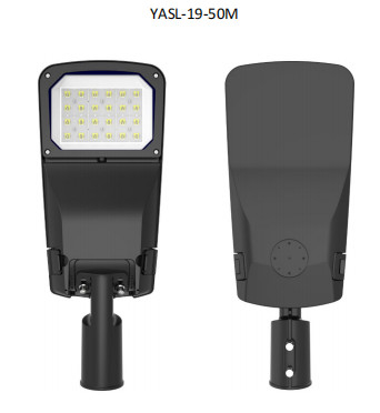 Wateproof van de Vierkante LEIDENE het Slimme Controlemechanisme 50W IP66 Straatlantaarnhuisvesting