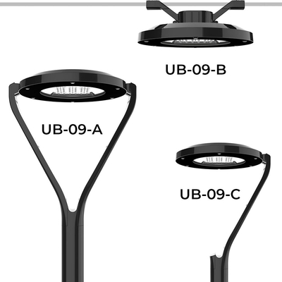 Symmetrische Openlucht de Verlichtingsinrichting van het Tuinlichten Geleide IK08 IP66 Park
