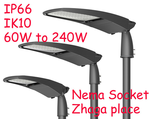 van het de Matrijzenafgietsel van 4000k 5700k IP66 300W het Aluminium Geleide Straatlantaarnhuisvesting 140lm/W Ra70
