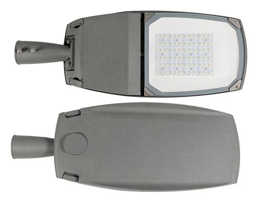 Donkergrijzige LED-straatverlichting Housing 150lm/W Lampdoeltreffendheid 120° Straalhoek