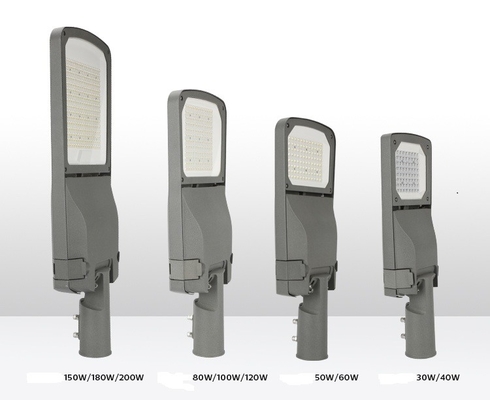 Van de Straatlantaarninrichtingen van Smart City 80W Hoge het Lumensteun Regelbare 150lm/W