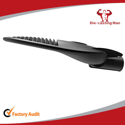 Van de openlucht LEIDENE Materiële Facultatieve het Aluminiumip66 IK08 Regelbare Adapter 60mm Straatlantaarnhuisvesting