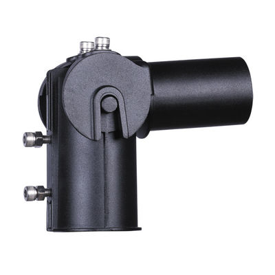 LED straatlamp behuizing en adapter met gietgiet aluminium en roestvrij staal schroeven 60mm-60mm voor paal en lamp