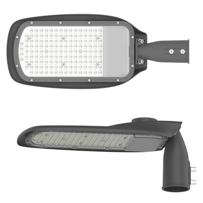 Zwarte LED straatverlichting Housing voor snelwegen wegen straten parkeerplaatsen woonruimten Lampvermogen 30W-150W-300W