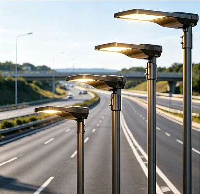 130lm/W 6500K LED straatlantaarn 30W 50W 80W 100W 120W 150W 200W 250W IP66 IK09 5 jaar garantie zaga